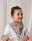 Petit foulard indien Aarti Azul - Bindi Atelier
