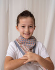Petit foulard indien Aarti Azul - Bindi Atelier