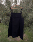 Robe Lisette coton noir - Maison Farigoulette