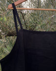Robe Lisette coton noir - Maison Farigoulette