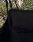Robe Lisette coton noir - Maison Farigoulette