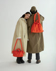 sac en nylon imperméable couleur coraille