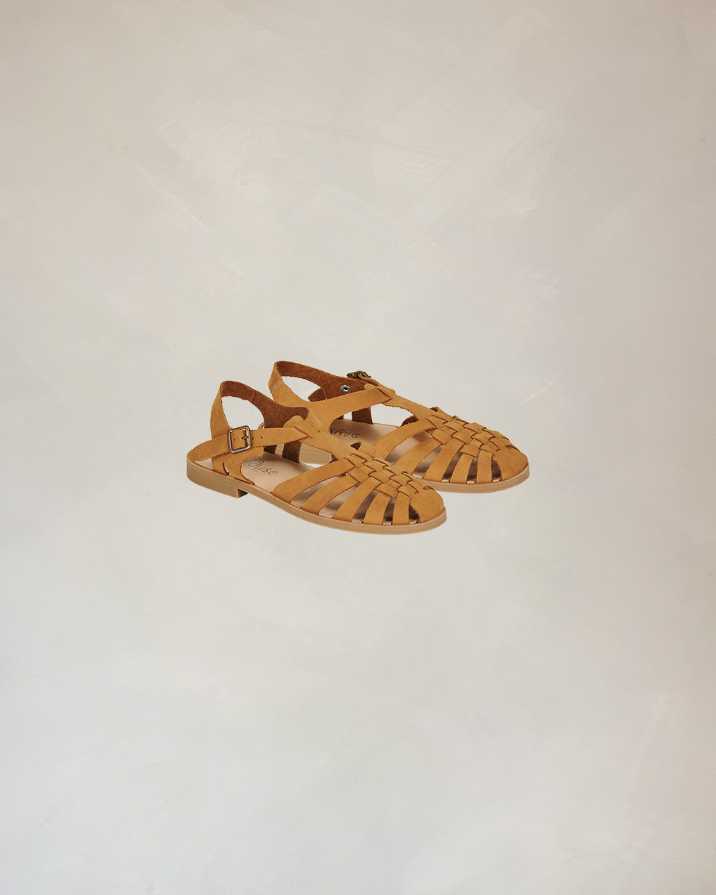 Sandales Sunville en cuir cognac - Méduse