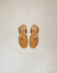 Sandales Sunville en cuir cognac - Méduse
