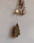Sapin & étoile à suspendre