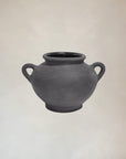 Vase en argile Léon - noir