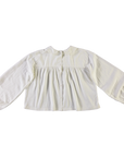 Blouse Amsonia col Claudine Egret - Poudre Organic