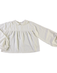 Blouse Amsonia col Claudine Egret - Poudre Organic