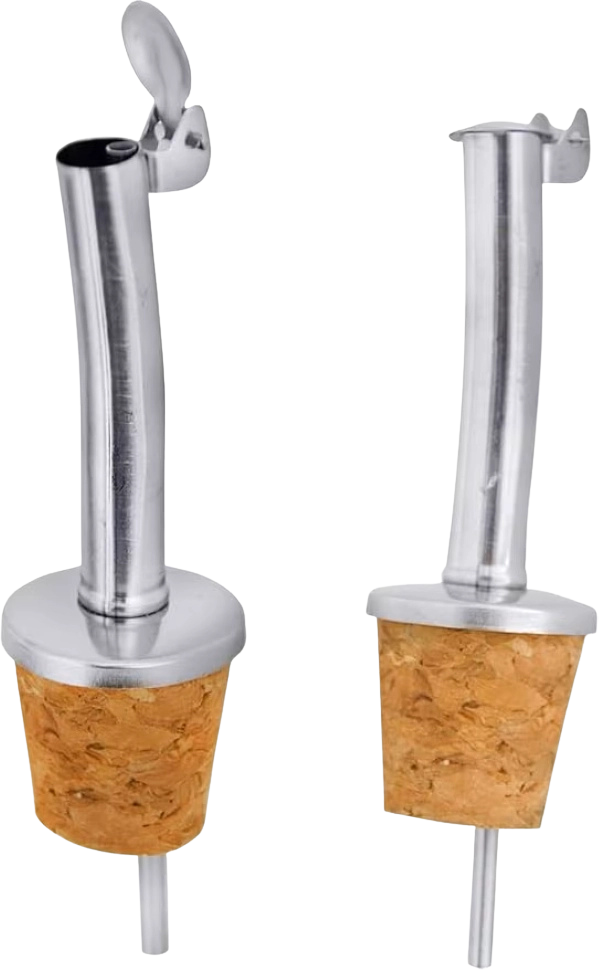 Bec verseur avec clapet en acier inoxydable
