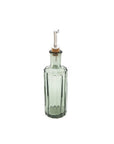 Bouteille à huile ou vinaigre en verre recyclé couleur verre fumé 30cl
