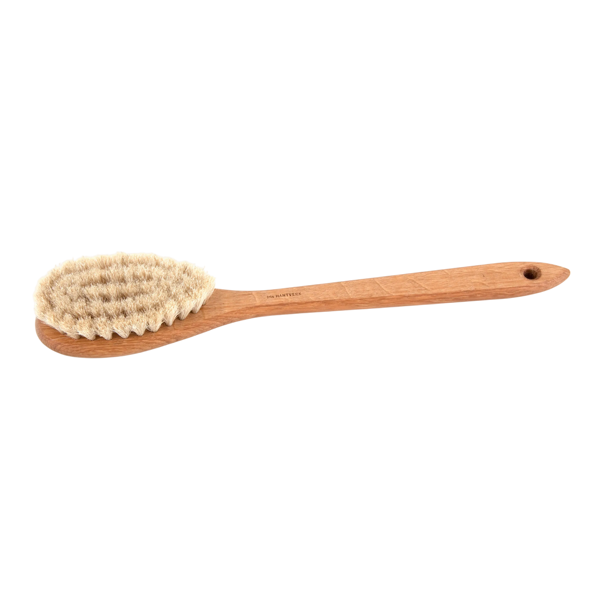 Brosse de bain en crin de Cheval et manche en Chêne - Iris Hantverk
