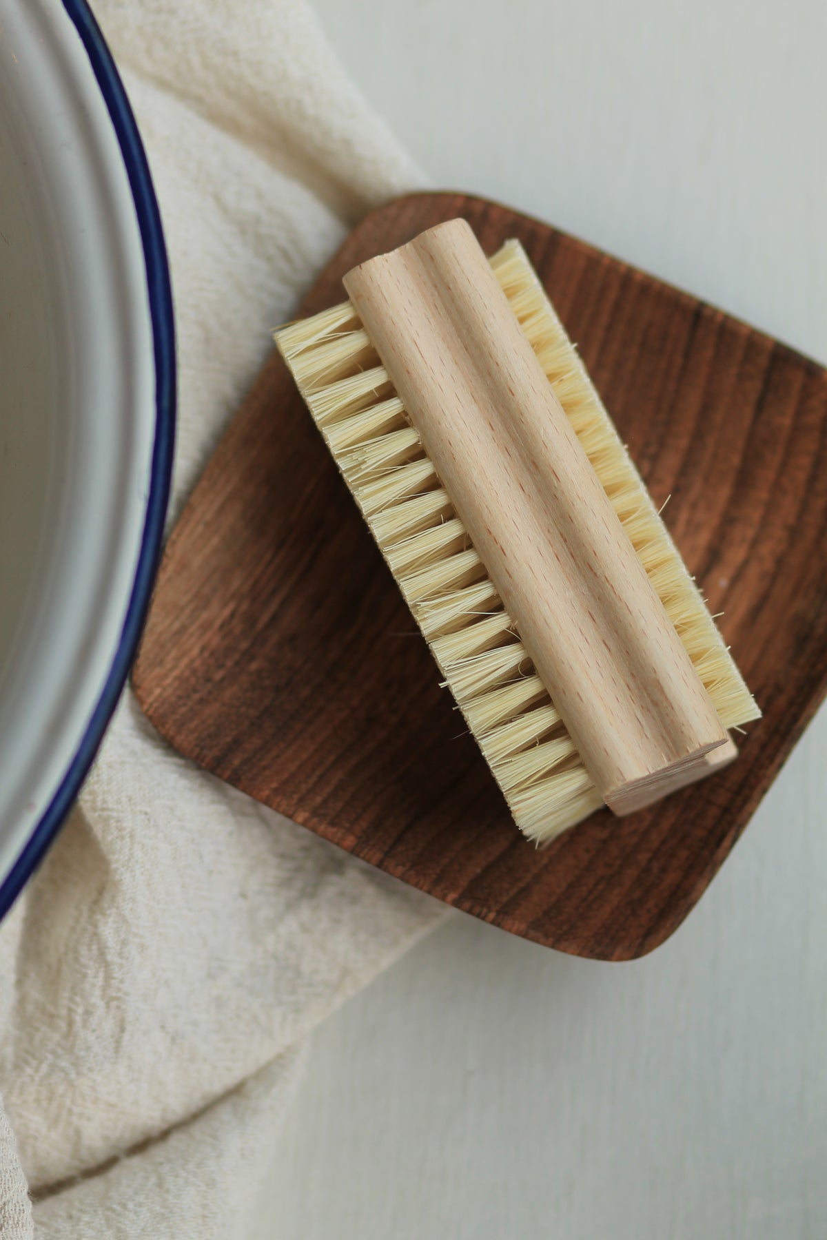 Brosse à ongles en bois de Frêne et mélange de fibre union - Iris Hantverk