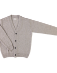 Cardigan Ammi Laine Speckled Seashell - Poudre Organic