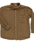 Chemise Lenhador Velours Côtelé Dull Gold - Poudre Organic