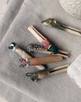 Clips animaux bois