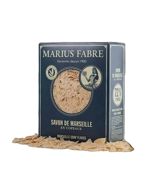 Copeaux de savon de Marseille en boîte - 750g - Marius Fabre