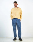 Pantalon Carotte Denim Blue - Poudre Organic