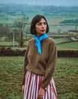 Pull Thé laine Speckled Brown - Poudre Organic
