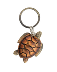 Porte-clés en bois Tortue de mer