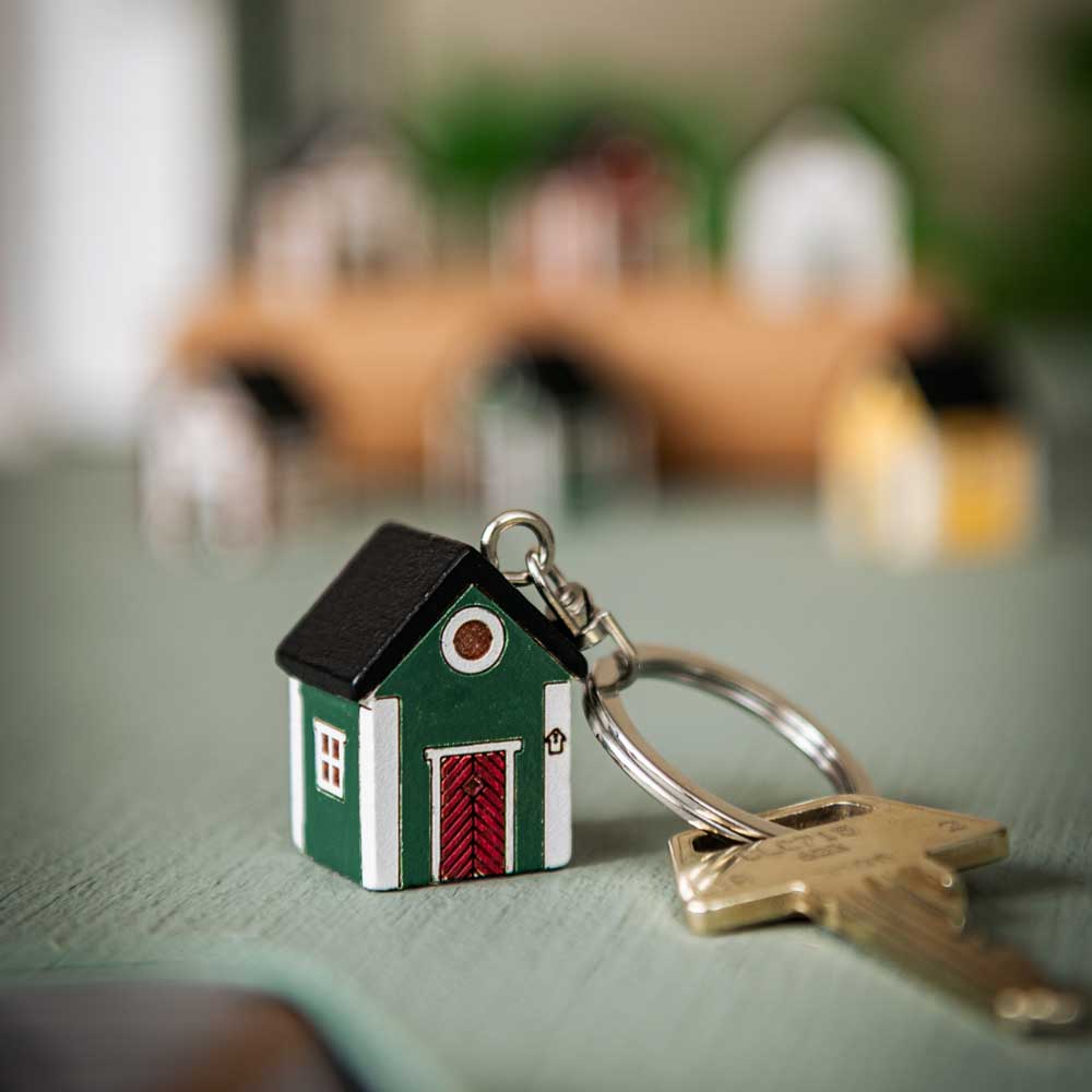 Porte-cles_en_bois_Maison_Verte