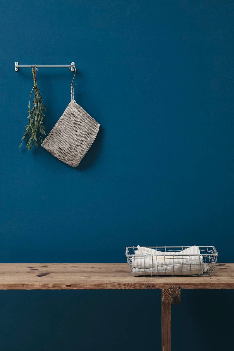 Porte-serviettes en fer zingue Maison Farigoulette