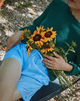 Pull Pissenlit Coton Herbe Verte