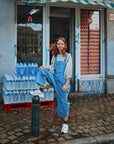 Salopette Ciste Denim Blue - Poudre Organic