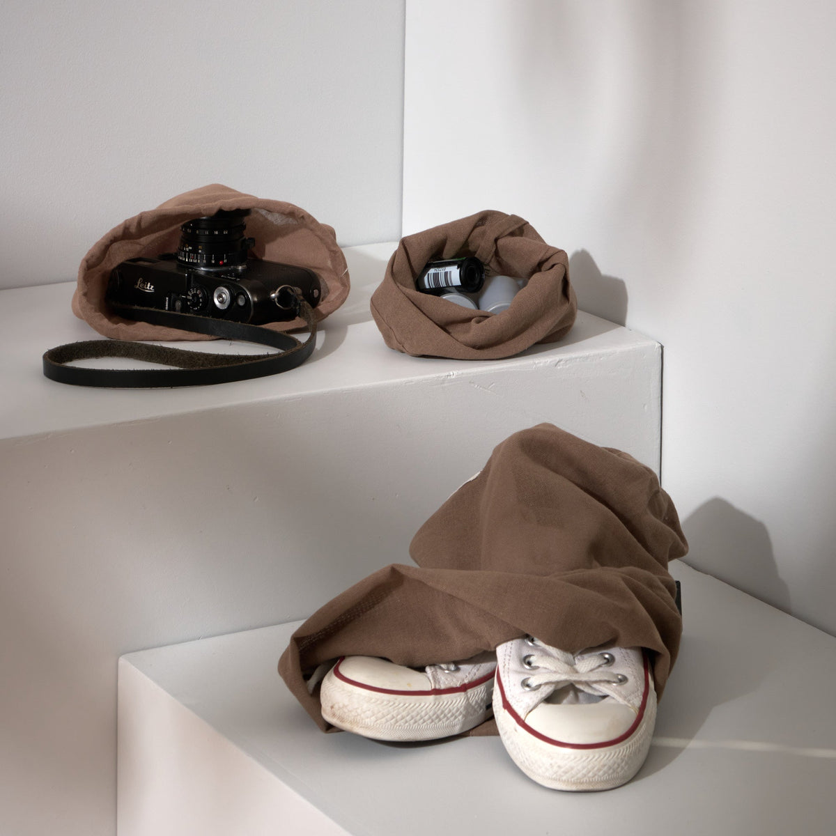 All purpose bag set Clay  - The Organic Company