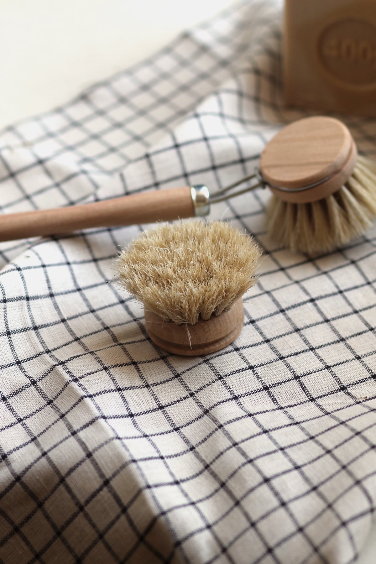 Tête de recharge pour brosse à vaisselle – Fibre de tampico &amp; bouleau huilé
