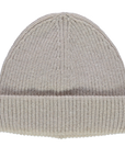 Bonnet Beanie laine Naturel Beige - Poudre Organic