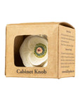 Bouton de meuble – Coquelicot Blanc