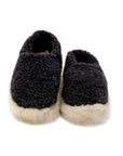 Chaussons en laine - Black