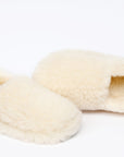 Chaussons en laine - Naturel