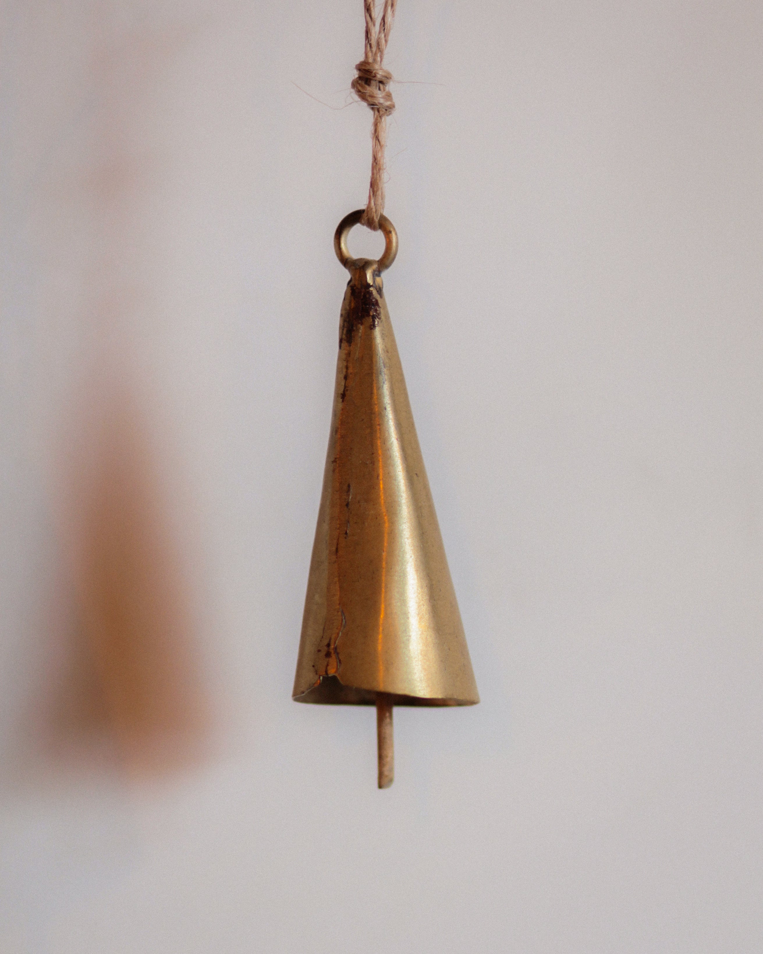 Cloche Métal et Cuir Vintage - Décoration