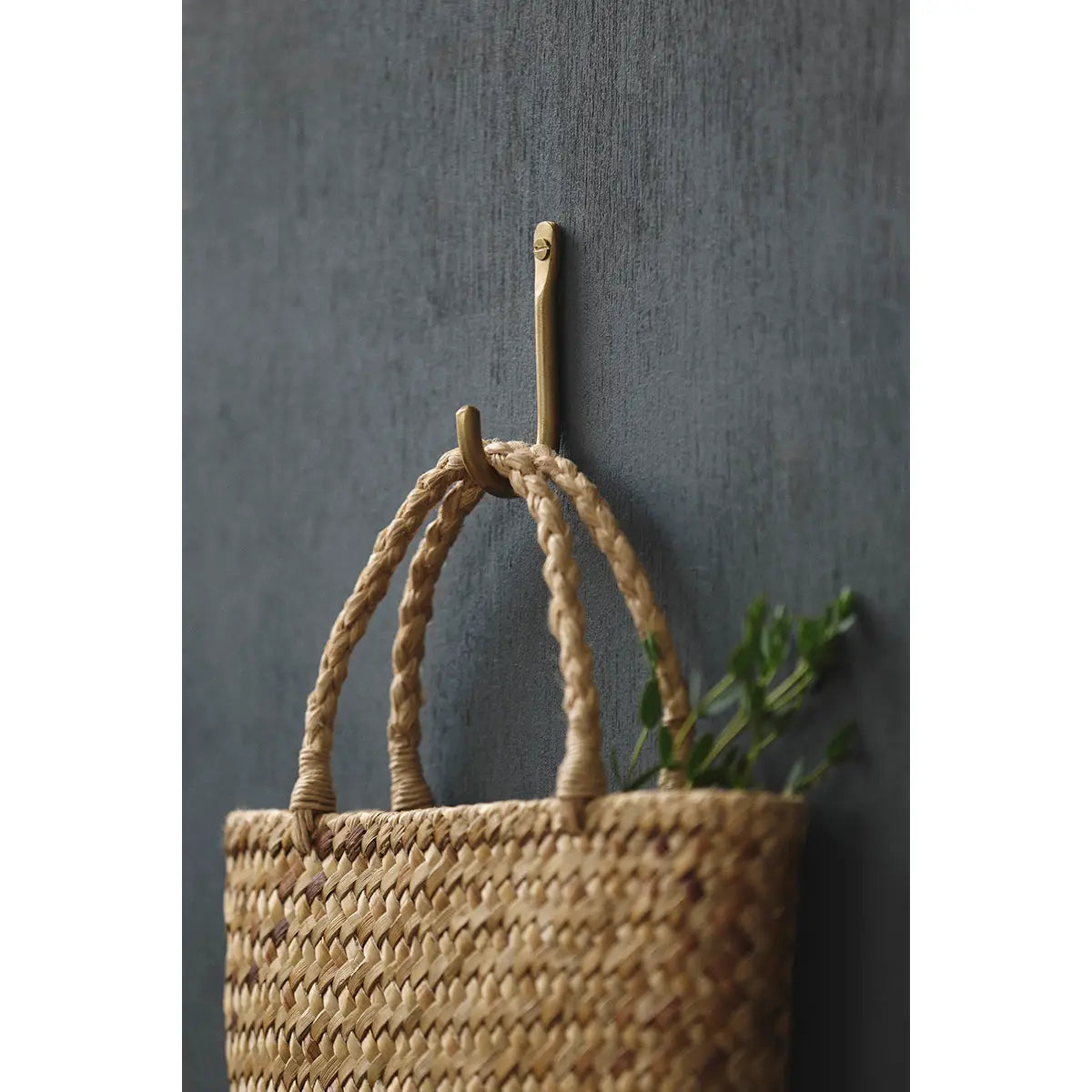 crochet simple en laiton Maison farigoulette