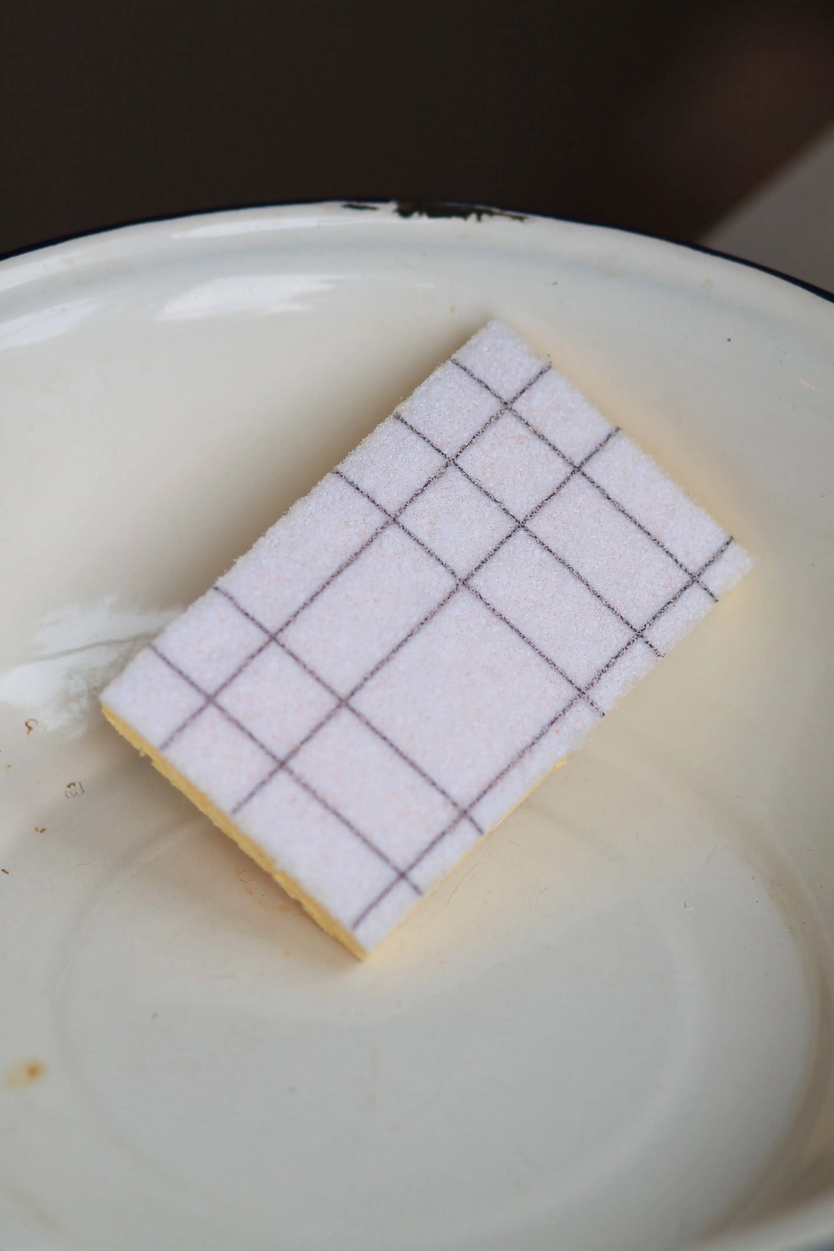 eponge de cuisine à carreaux maison farigoulette