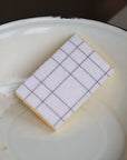 eponge de cuisine à carreaux maison farigoulette