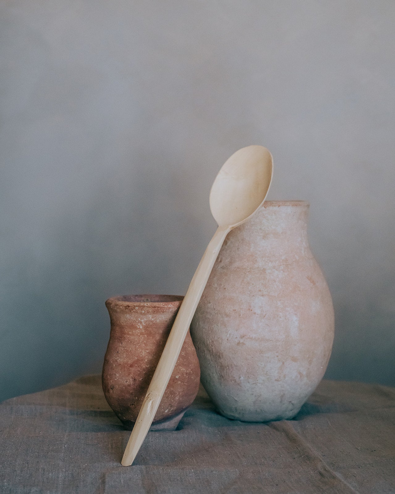 Cuillère de service en bois de Citronnier