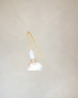 Crochet de décentralisation pour câble électrique en textile - Blanc