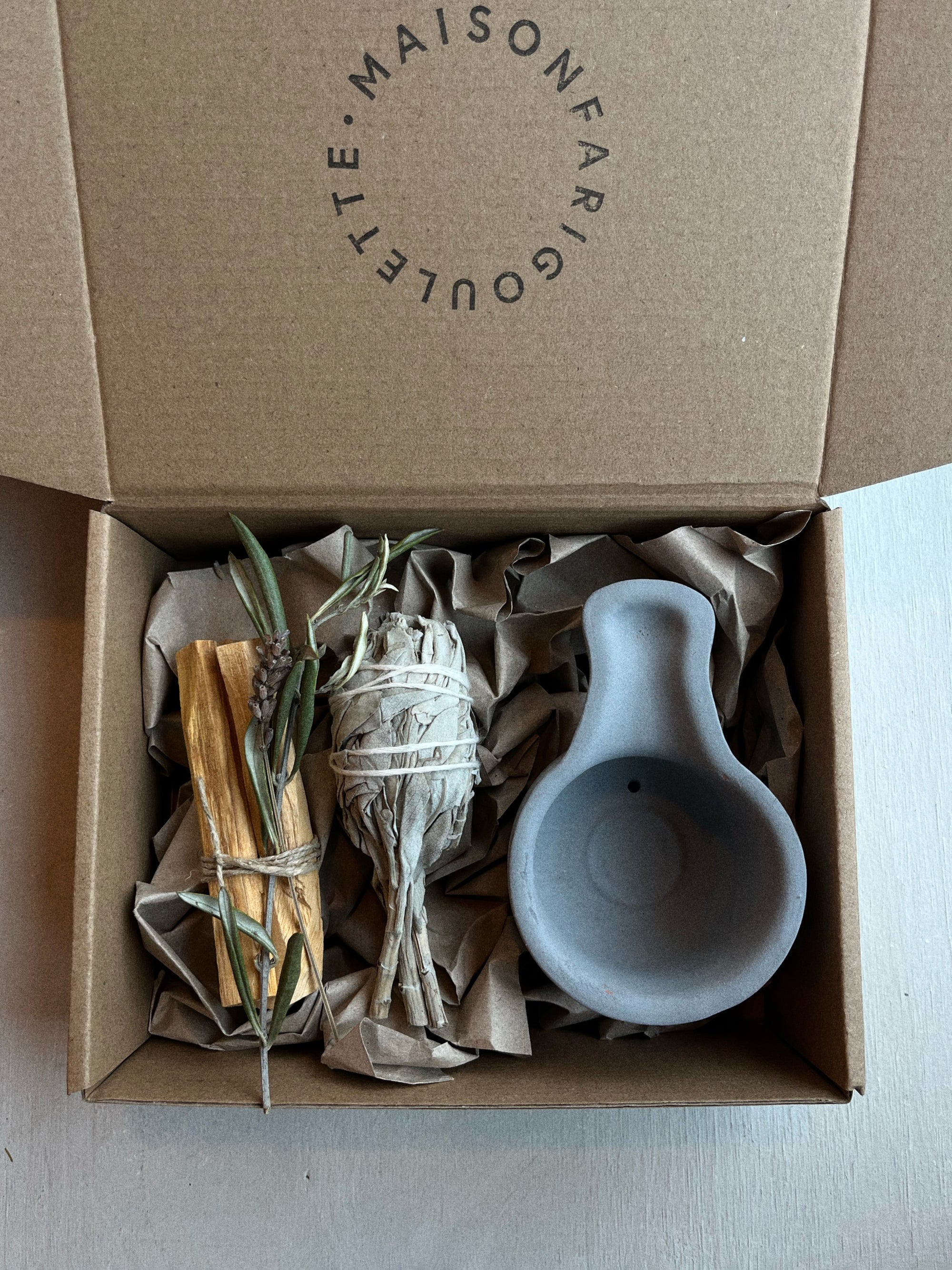 Kit fumigation Sauge &amp; Palo Santo