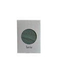 Taie d'oreiller Louise percale de coton bio vert épicéa - lavie