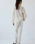 Pantalon Yoko en coton bio non teint - lavie