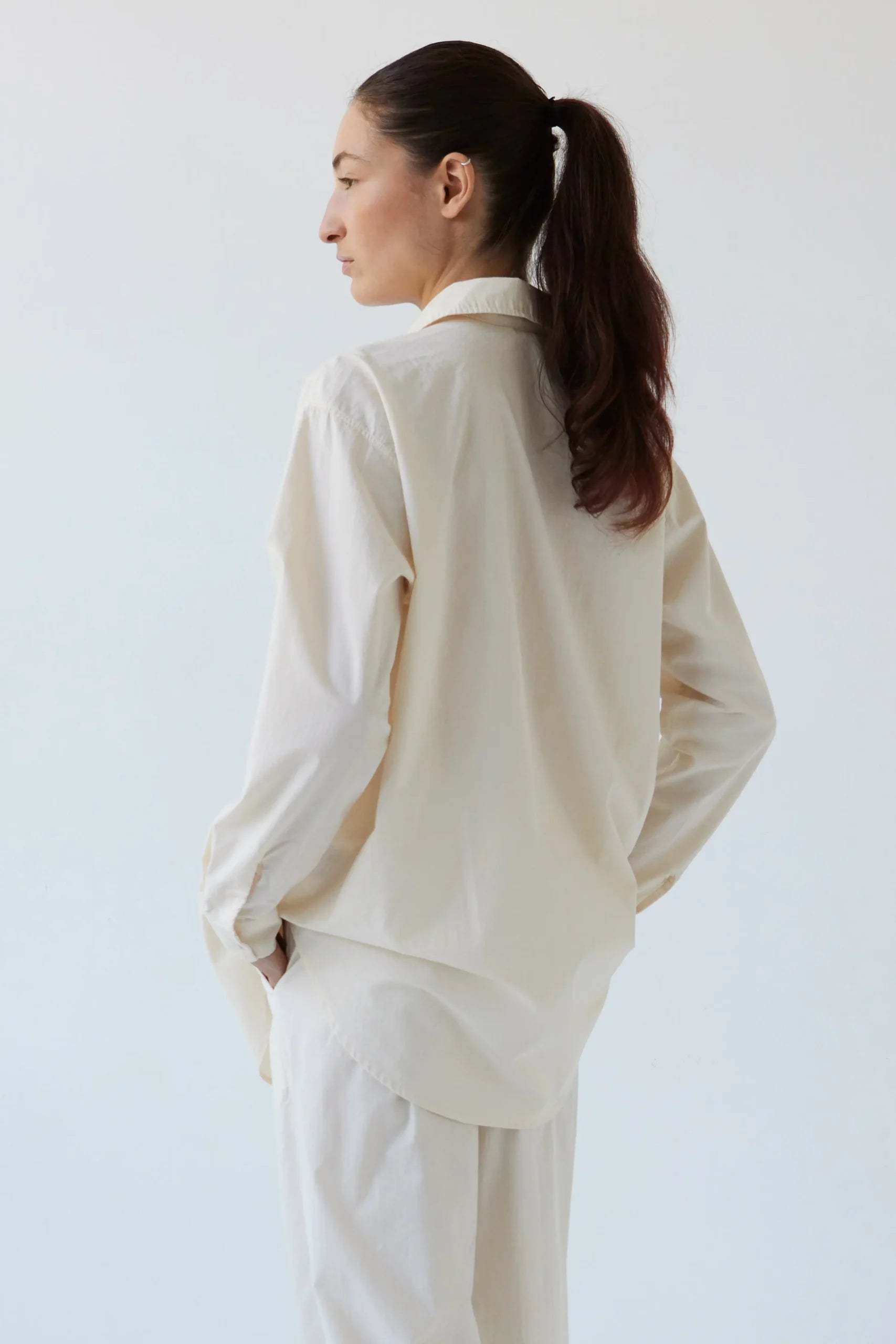 Pantalon Yoko en coton bio non teint - lavie