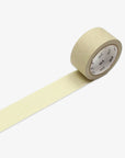 Masking Tape "Uni jaune pale" 20mm x 7m