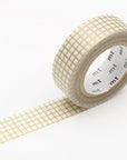 Masking Tape "Quadrillé Or" 15mm x 7m