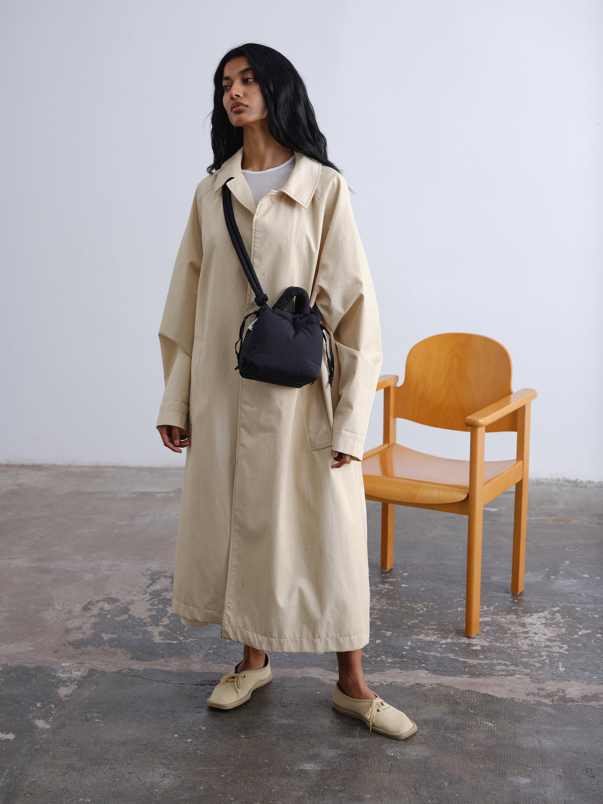 sac en nylon imperméable couleur noir