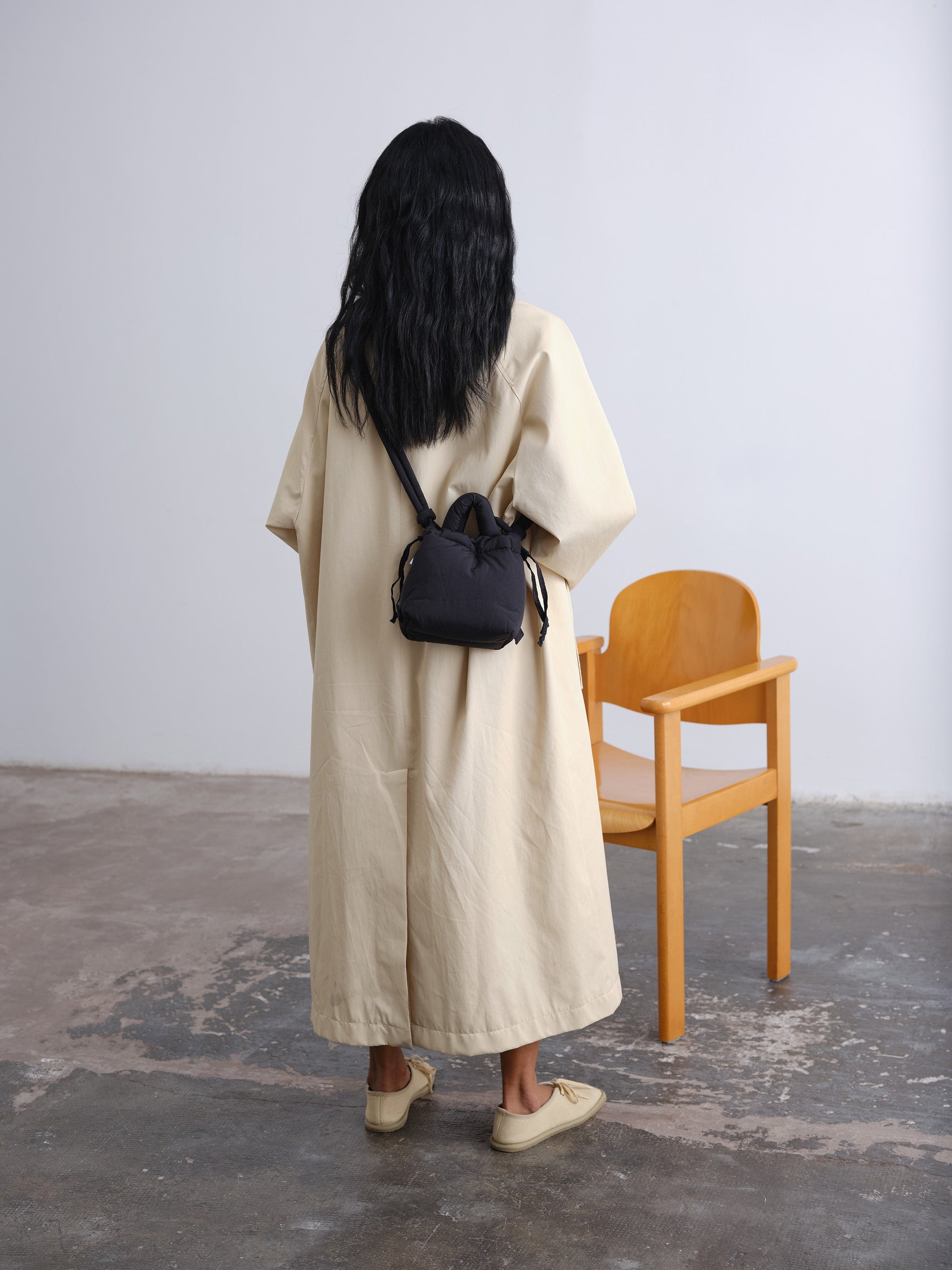 sac en nylon imperméable couleur noir