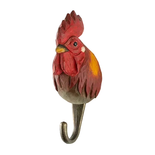 Patère bois - Coq