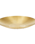 Plateau porte encens doré - rond