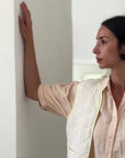 Veste Cercis Pastel Yellow Coquillage - Poudre Organic x Maison Farigoulette2